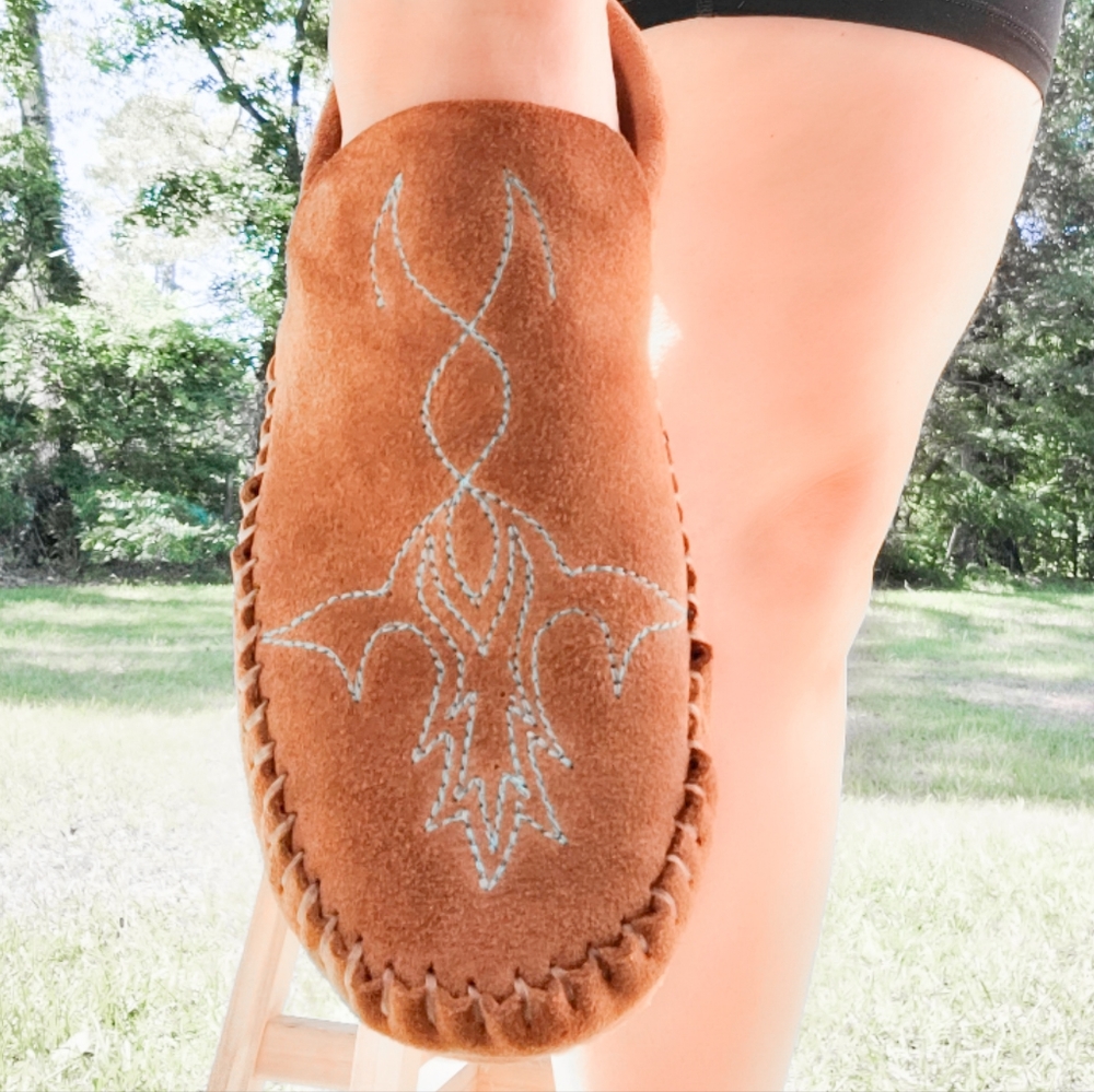 New Style Bootstich Moccasins